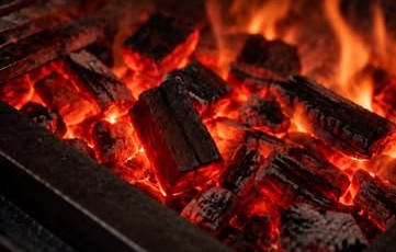 Brasas encendidas